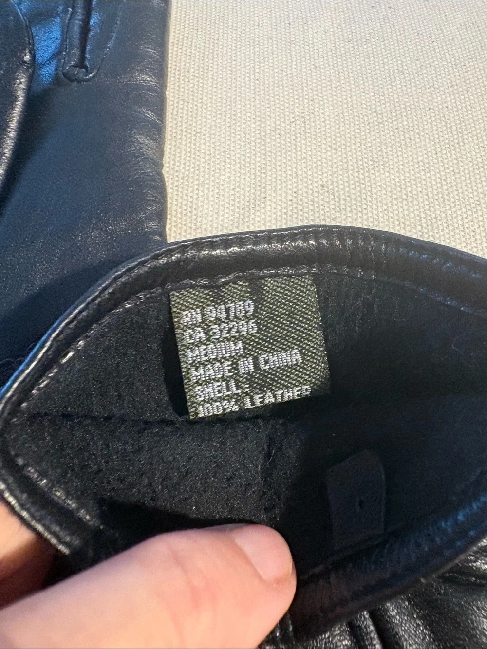 3M Thinsulate slim black